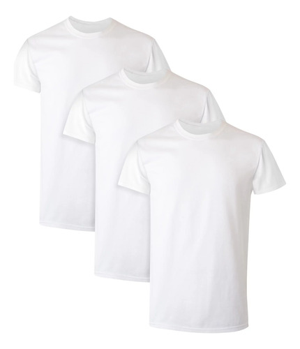 Pack X3 Camisetas - Hanes - 3xl - Blanco