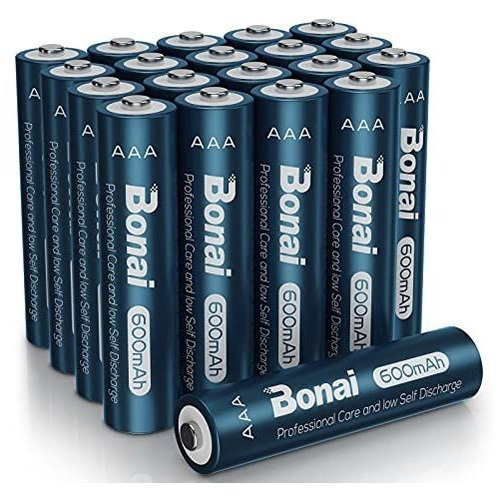 Bonai Baterías Solares Recargables Aaa De 1.2 V, 600 Mah_20