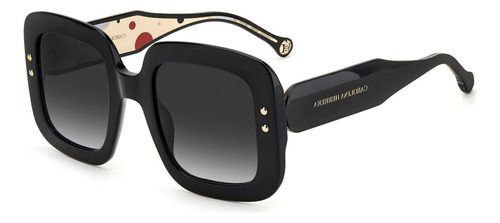 Lentes De Sol Carolina Herrera Ch 0010/s Spherical Negro