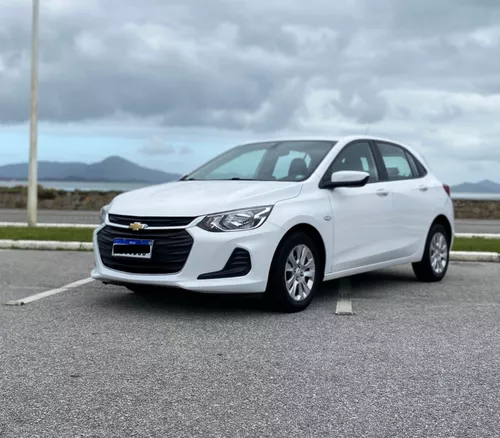 Carros e Caminhonetes Chevrolet Onix Branco