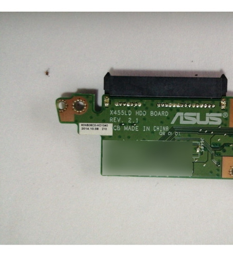 Tarjeta Disco Duro Portátil Asus X455