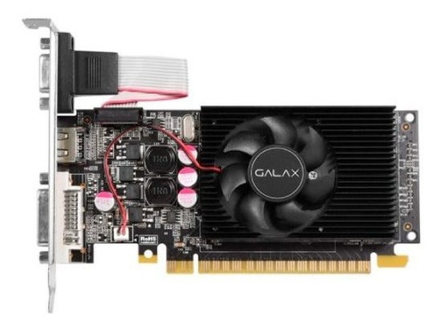 Imagem 4 de 7 de Placa De Video Galax Geforce Gt 210 1gb Ddr3 Low Profile