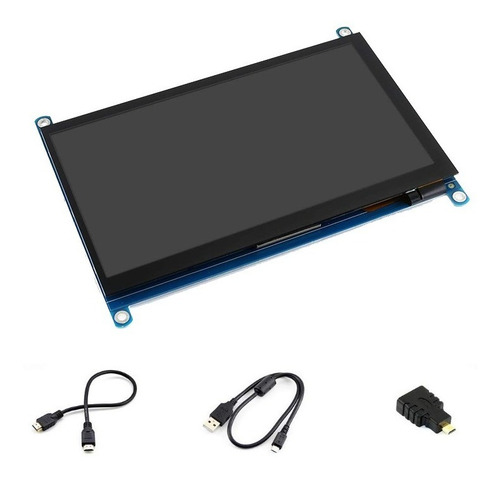 Display Touch 7 Pulgadas Raspberry Pi 3b 3b+ Cdmx Electróni