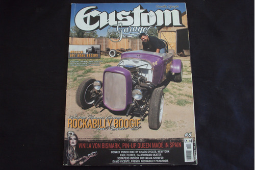 Revista Custom Garage # 6 - Tapa Ford Roadster '29