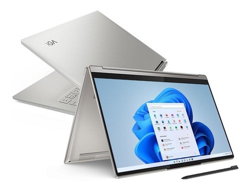 Notebook Lenovo Yoga 9i I7 8gb 512ssd Fhd Wva Multitouch W11
