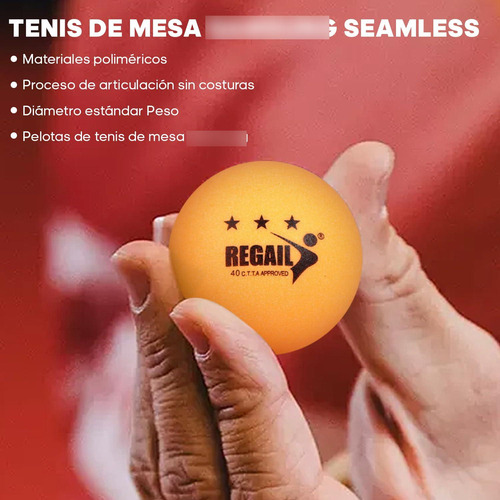 Set De Pelotas De Ping Pong 60 Piezas 40 Mm Alto Rendimiento