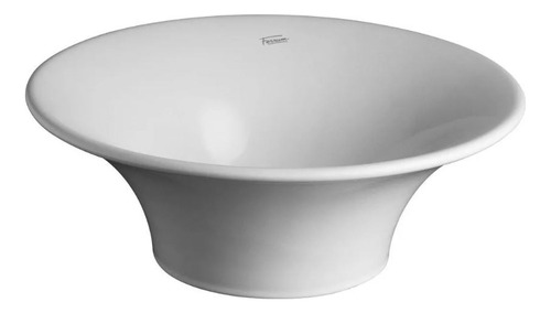 Bacha De Baño De Apoyar Ferrum Murano Lfecf Blanco 