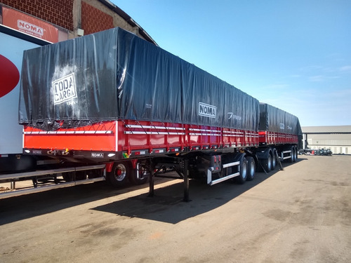 Imagem 1 de 8 de Carreta Rodotrem Graneleira Noma 2021 Com Dolly Zero