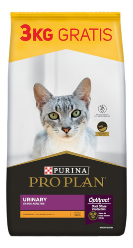Proplan Gato Urinary X 15 +3 = 18 Kg Kangoo Pet