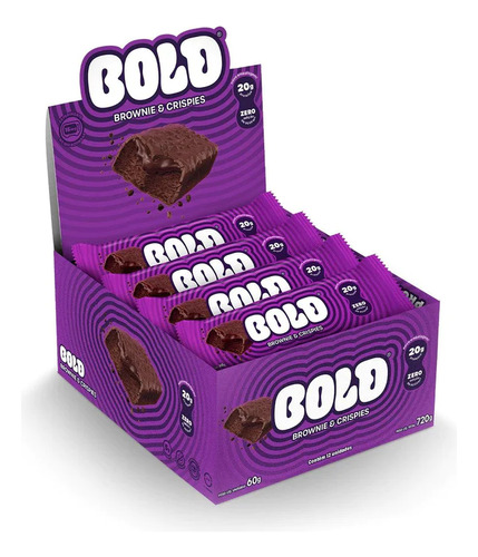 Bold Bar (caixa 12 Unidades De 60g) - Bold Snacks