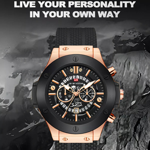 Reloj De Pulsera De Cuarzo Impermeable Va Va Voom Va-215
