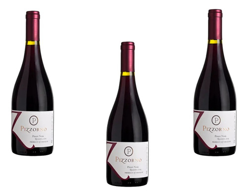 Combo X3 Vino Pizzorno Reserva Pinot Noir 2018