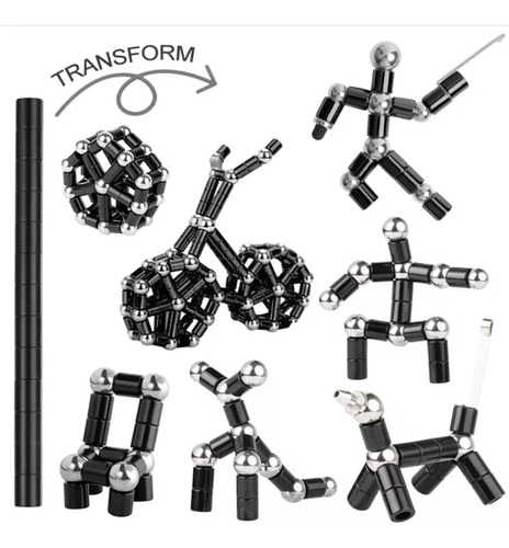 Caneta Magnética Deformável Multifuncional, Caneta Fidget