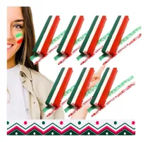 Comprar 24 Gis Tricolor Maquillaje Verde Blanco Rojo Bandera México