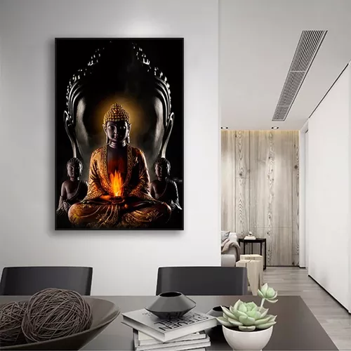 CUADRO BUDA DECORATIVO 120CM