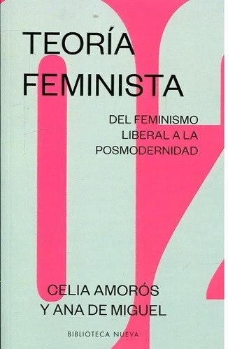 Teoria Feminista 2. Celia Amoros. Biblioteca Nueva