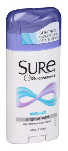 Paquete De 10 Desodorante  Sure Regular De 2 Seguro Que Anti
