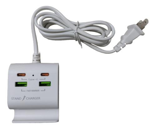 Cargador Multipuertos Estación Carga Electronica Usb 3.4v 