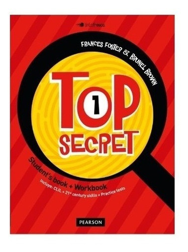 Libro Escolar Top Secret 1 Tinta Fresca