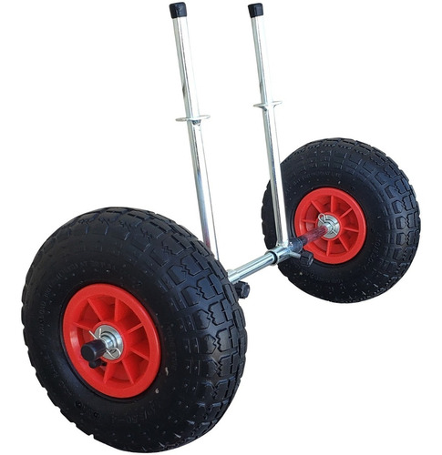 Imagen 9 de 10 de Carrito Porta Kayak Universal Regulable Ruedas Caucho Ideal