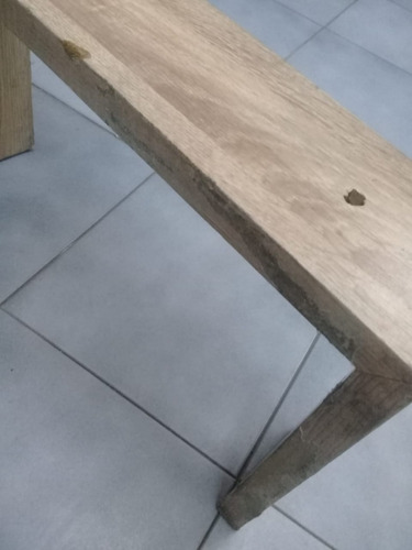 Mesa Ratona Vidrio, Cromo Patas Madera Modelo Elliot Outlet