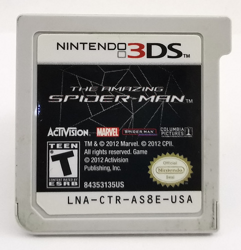 Amazing Spider-man The 3ds Nintendo Spiderman * R G Gallery (Usado)