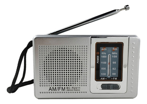 Reproductor De Música Am Fm De Doble Banda Hifi, Antena Tele