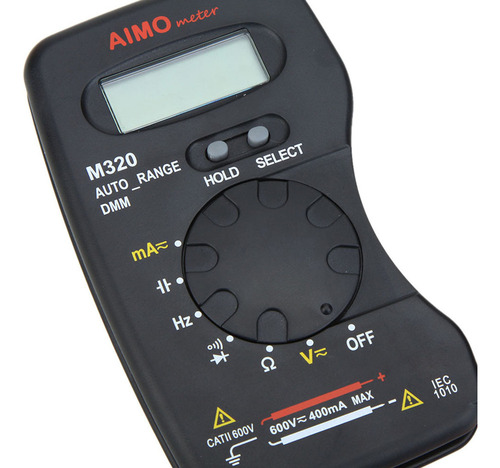 Aimo M320 Multimeter Digital Lcd Of Bolsillo Dmm Meuring