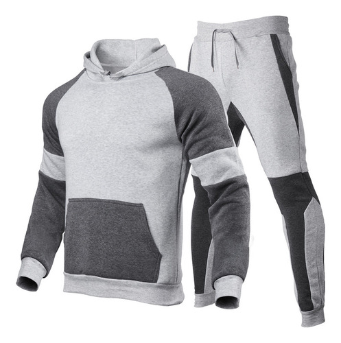 Conjunto Deportivo Colores Contrastantes Sudadera Deportiva