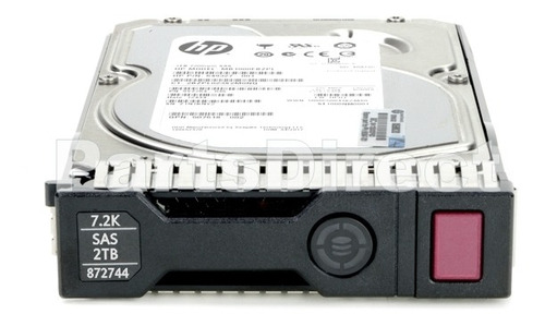 Disco Duro Servidor Hp 2tb 3.5  7200rpm Lff Nhp Sas 12gbs