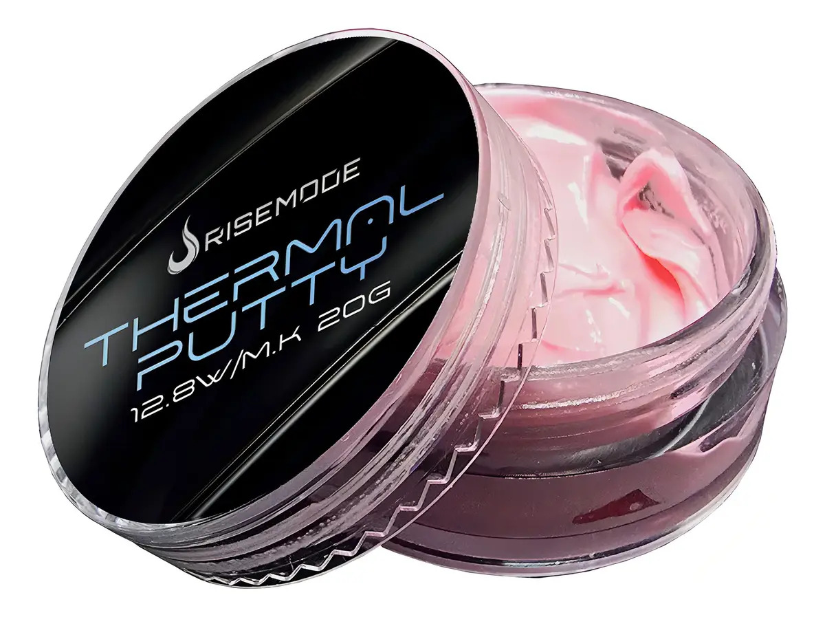 Massa Térmica Rise Mode Thermal Putty 20g 12,8 W/m.k Exp Rosa