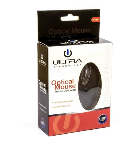 Mouse Optico Ultra 3d / Crisol Tecno