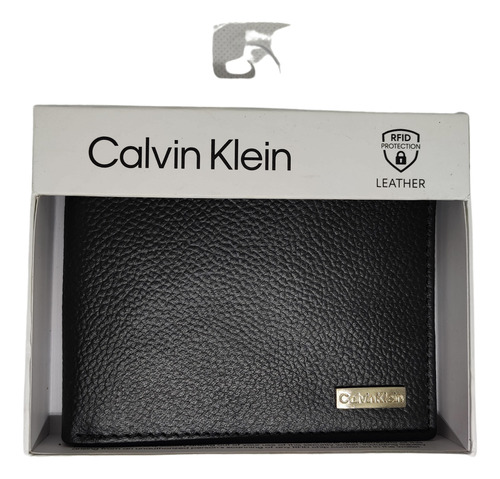 Billetera Calvin Klein Original De Cuero Con Protecciòn Rfid