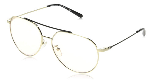 Michael Kors Mk1041 Anteojos De Sol Para Hombre, Marco Dorad