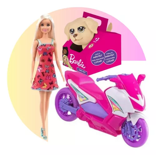 Barbie Extra Kit Roupas e Acessorios com Pet - Mattel