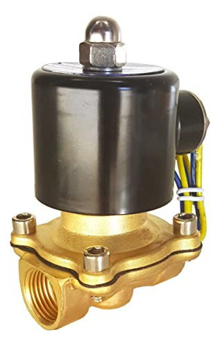 Electroválvula Eléctrica Hfs 110 V Ac, Agua, Aire, Gas, Comb