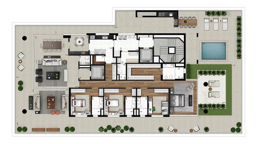 Imagem 20 de 22 de Apartamento À Venda No Bairro Ibirapuera - São Paulo/sp - O-3646-10336