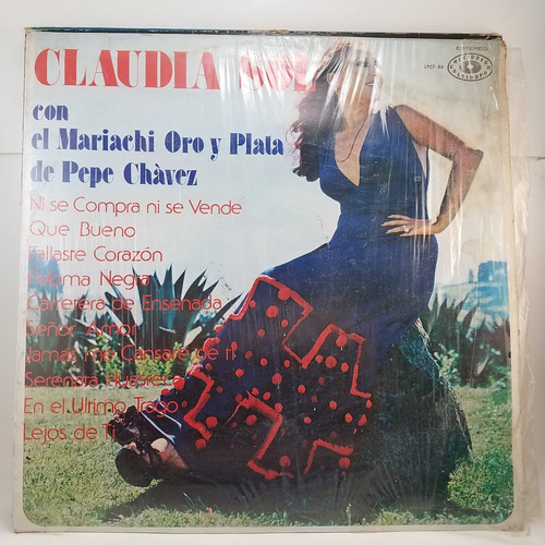 Claudia Sol Pepe Chavez Mariachi Oro Vinilo Lp Mb+