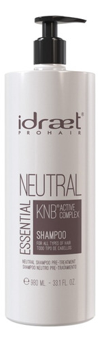 Essentials Shampoo Neutro Pre Tratamiento Idraet 980 Ml