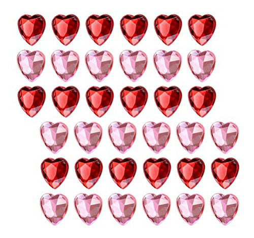 Adorno Corazón Rojo 400pz Día De San Valentín