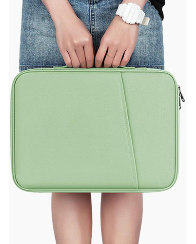 Estuche De Transporte Con Cremallera 13 Pulgadas Verde