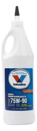 Aceite Valvoline 75w90 Gear Oil Caja Diferencial 946mL 1 Unidad