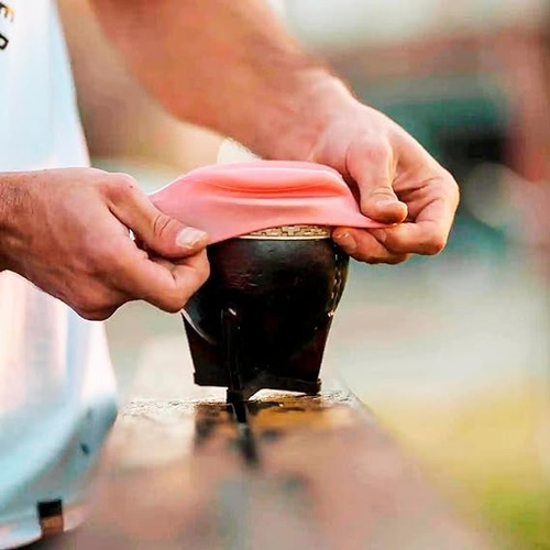 Tapa De Silicona Para Mate Tapa Tu Mate Salmón