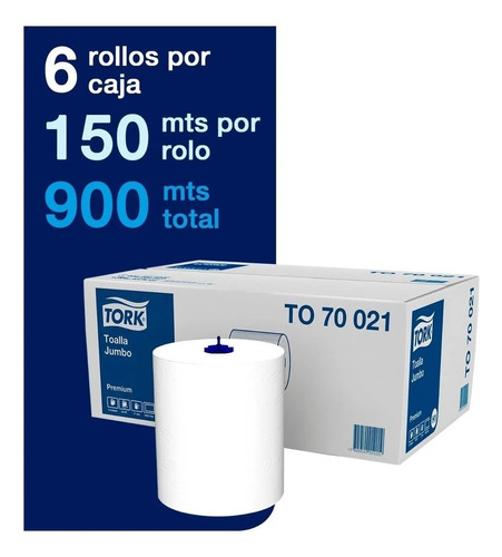 Toalla En Rollo Tork Matic® Advanced 6 Rollos De 250 M