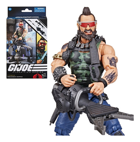 Cobra Dreadnok Ripper Gijoe Classified 