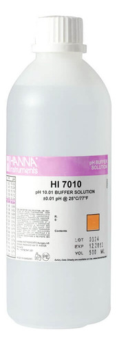 Solucion De Calibración Botella 500 Ml Hi7010