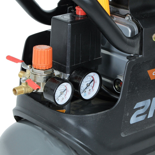 Compresor De Aire 1500w 2hp 24 Lts Portatil Electrico 8bar