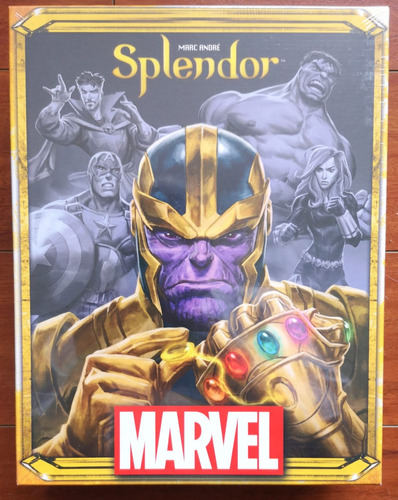 Splendor Marvel Gran Versión Del Clásico Juego De Mesa