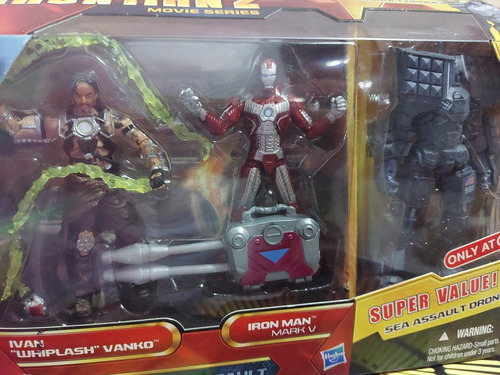 Iron Man 2 Movie Series 3 Pack Marvel Universe Target Exclus