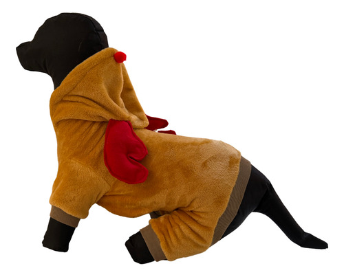 Adorable Pijama De Reno Navideño Para Perro